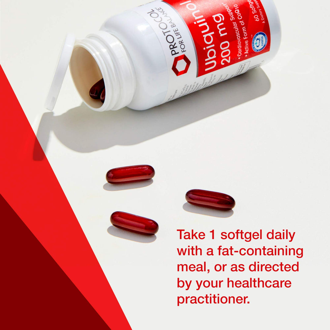 Lavender Protocol For Life Balance Ubiquinol 200 Mg 60 Softgels - P3144