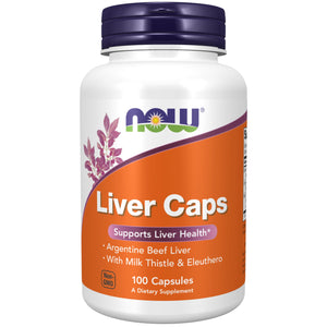 Now Foods Liver Caps 100 Capsules - 2432 - The Oasis of Health