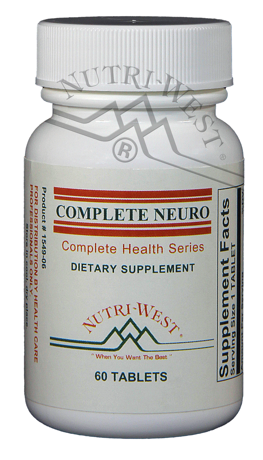 Nutri-West - Complete Neuro - 60 Tablets - The Oasis of Health