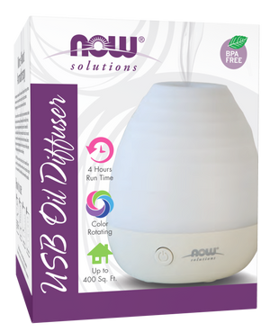 Now Foods Ultrasonic USB Oil Diffuser - 7523 - The Oasis of Health