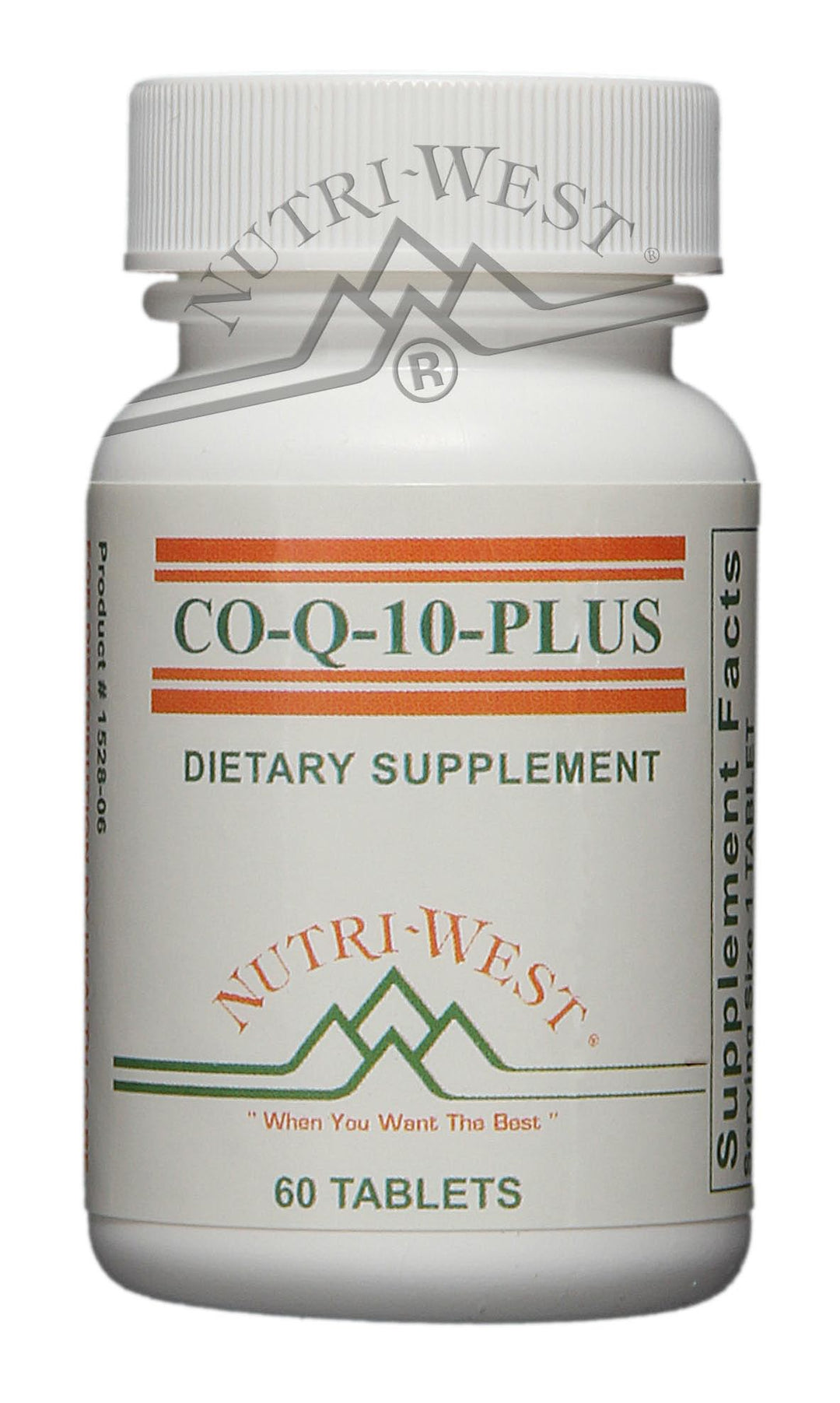 Nutri-West - Co-Q-10 Plus - 60 Tablets - The Oasis of Health