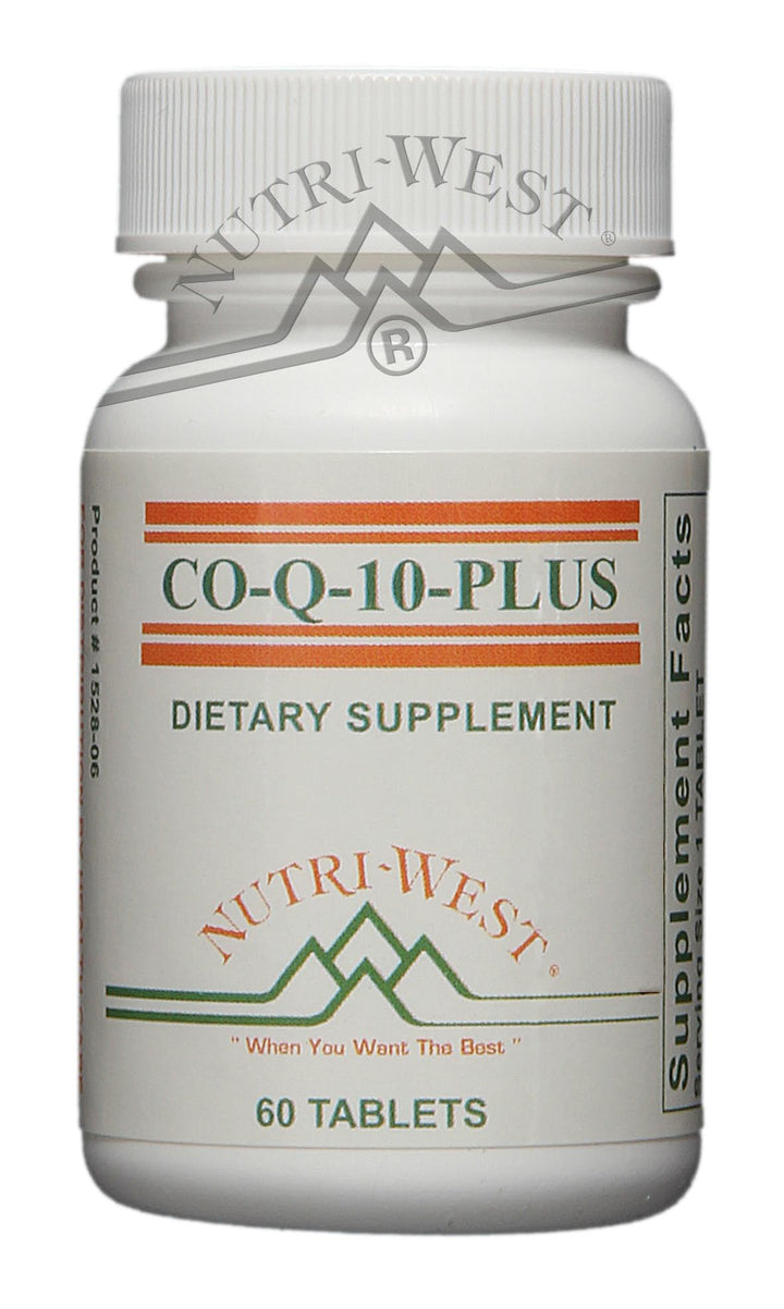 Nutri-West - Co-Q-10 Plus - 60 Tablets - The Oasis of Health