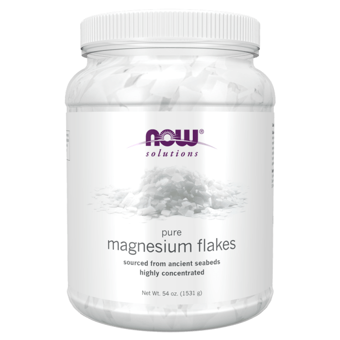Now Solutions Magnesium Flakes 54oz - 7738