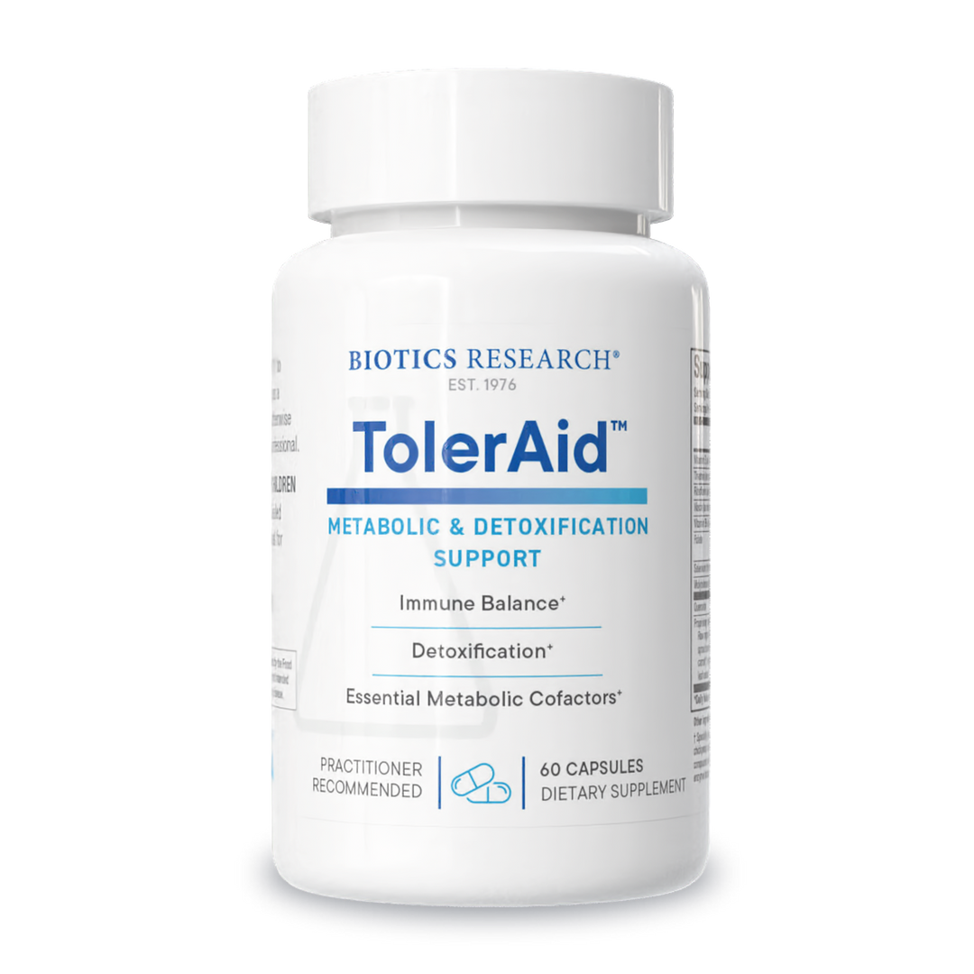 Biotics Research TolerAid 60 Capsules - The Oasis of Health