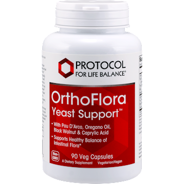 Protocol For Life Balance OrthoFlora Yeast Support 90 Vcaps - P3308