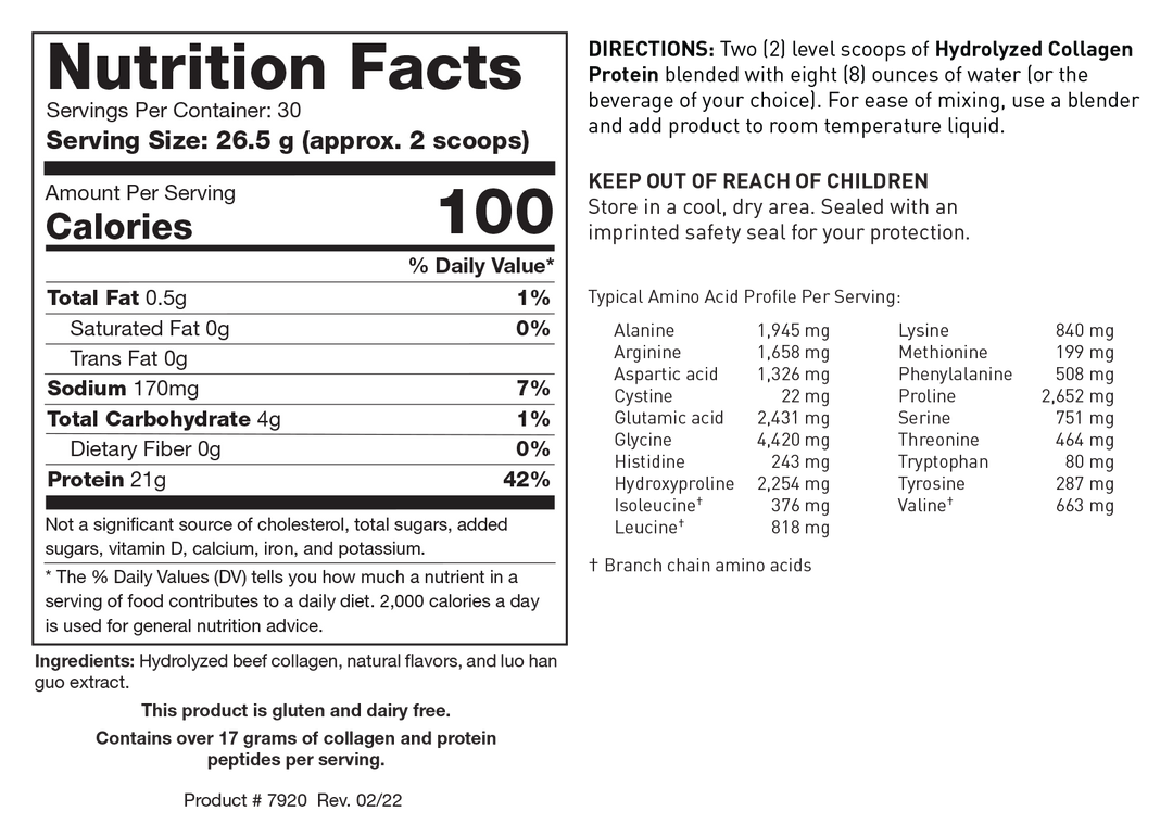 Biotics Research Hydrolyzed Collagen Protein Chocolate Creme - The Oasis of Health