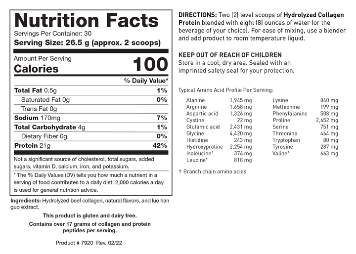 Biotics Research Hydrolyzed Collagen Protein Chocolate Creme - The Oasis of Health