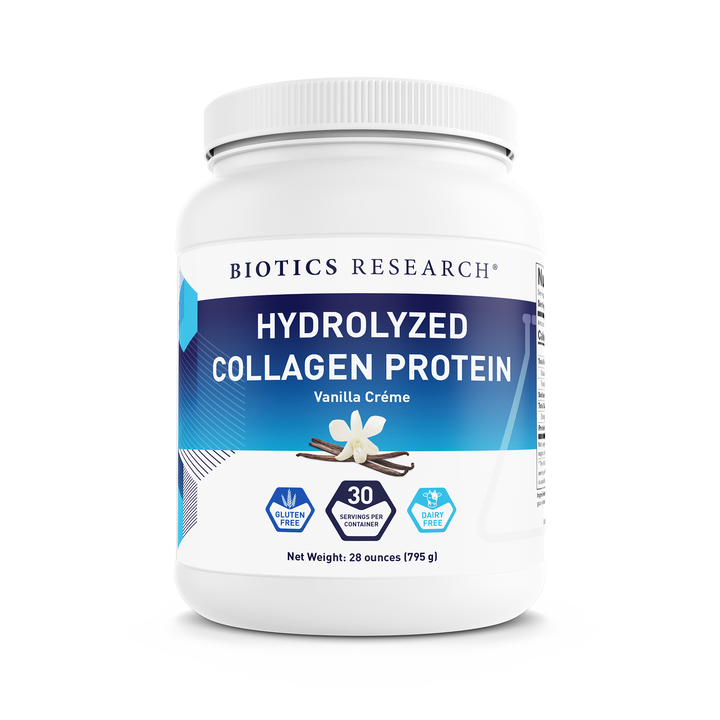 Biotics Research Hydrolyzed Collagen Protein Chocolate Creme - The Oasis of Health