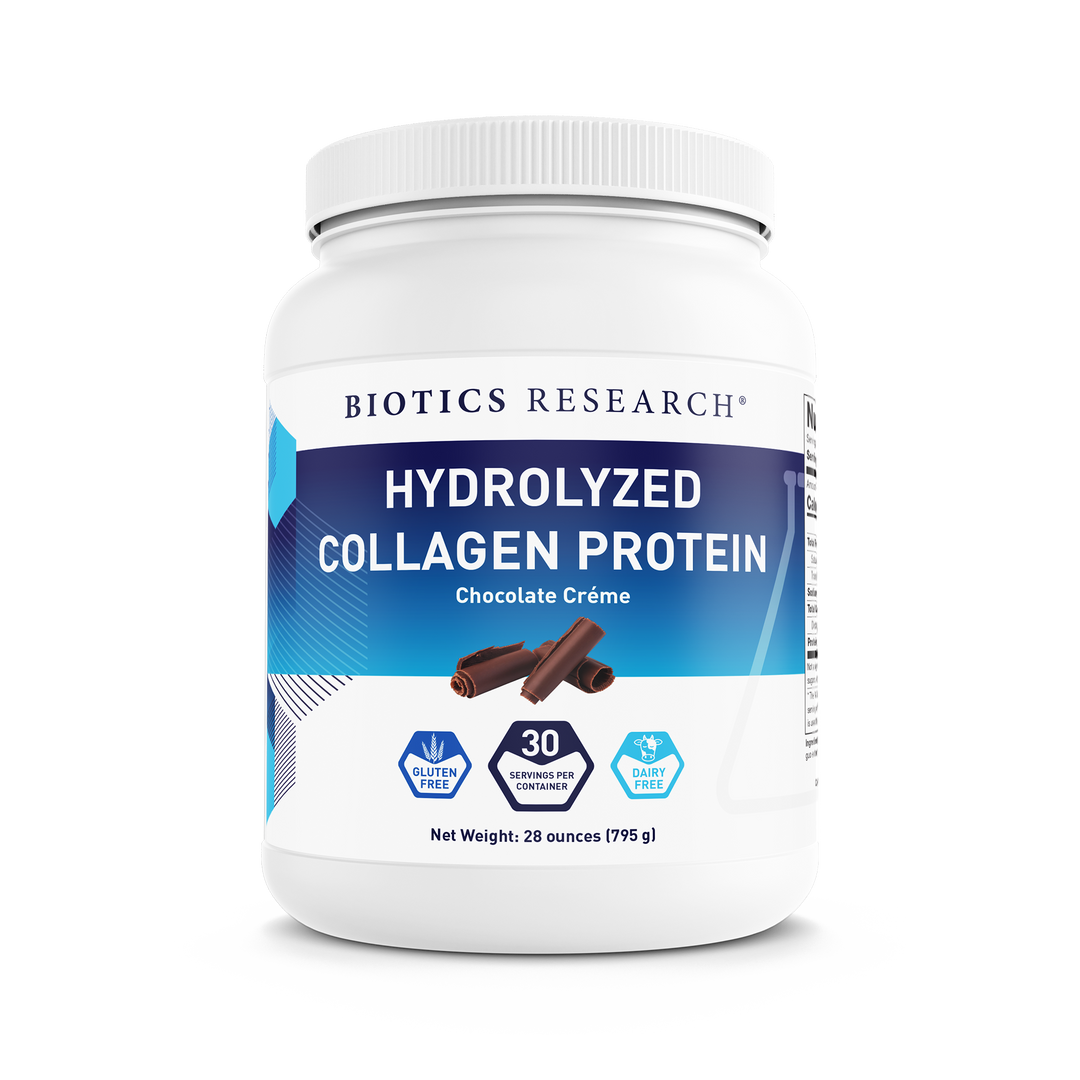 Biotics Research Hydrolyzed Collagen Protein Chocolate Creme - The Oasis of Health