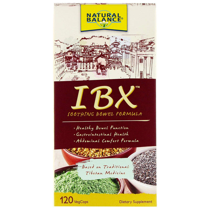 Natural Balance IBX Soothing Bowel Formula, 120 VegCaps