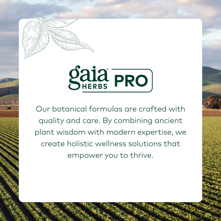 GAIA HERBS PRO AMPK Activator - Supports Cellular Energy - Contains Astragalus, Notoginseng &amp; Wellemon - Caffeine-Free - 90 Vegan Capsules