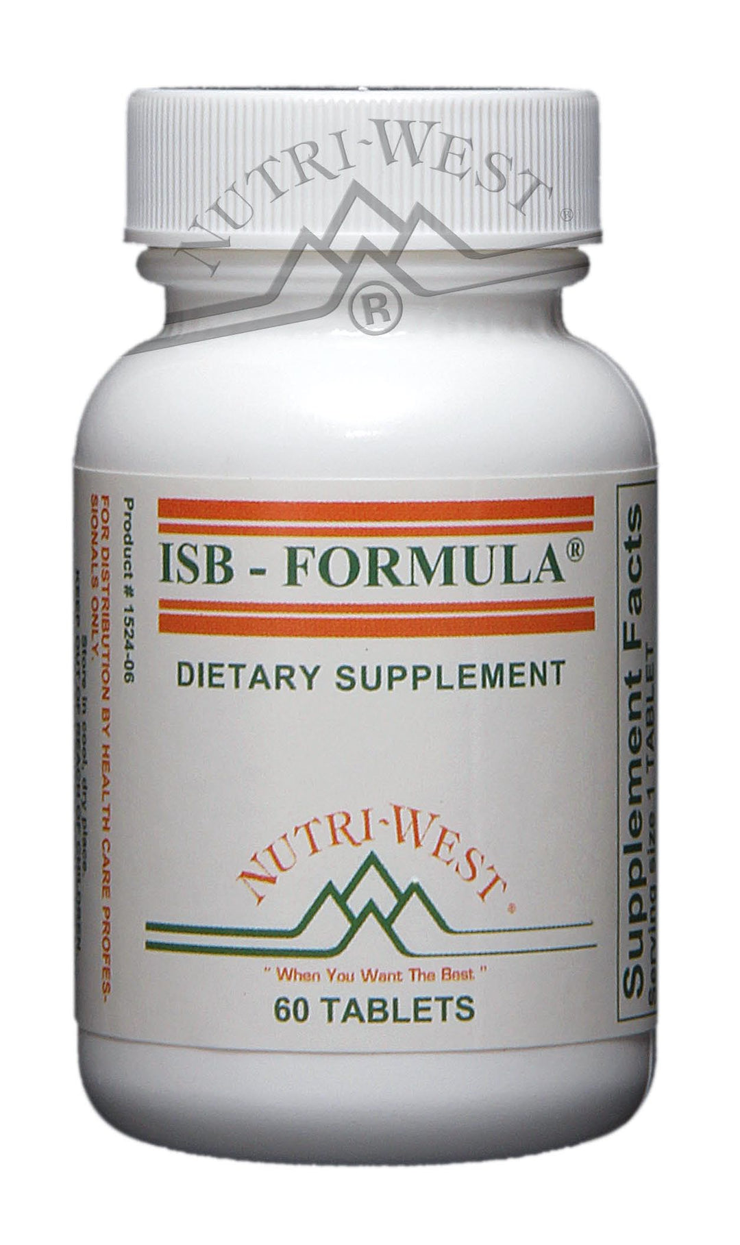 Nutri-West - ISB-Formula - 60 Tablets - The Oasis of Health