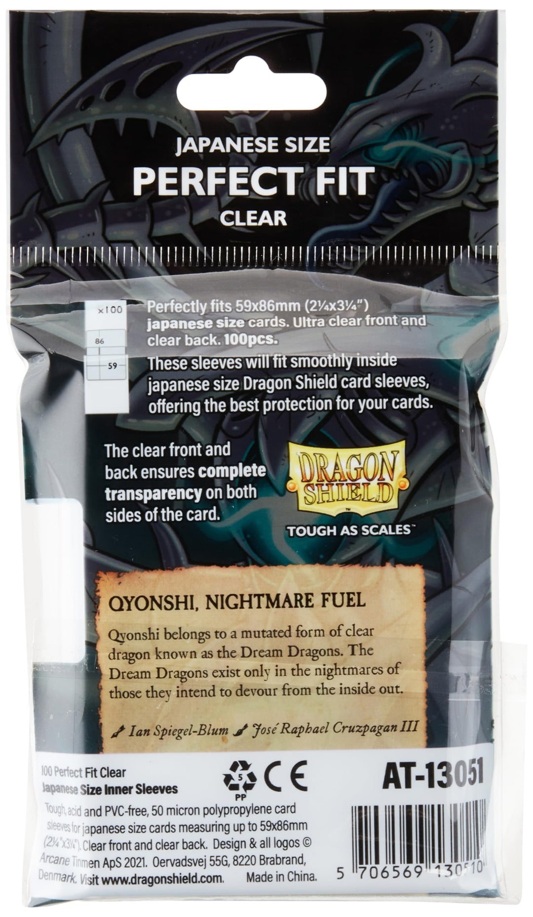 Dragon Shield Japanese Card Sleeves – Perfect Fit Toploaders Japanese Clear 100CT - MTG Card Sleeves are Smooth &amp; Tough – Compatible with Pokemon, Yugioh, &amp; Magic the Gathering Card Sleeves