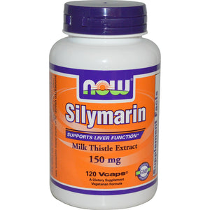 Now Foods Silymarin Milk Thistle Extract 150 mg 120 Vcaps - 4737