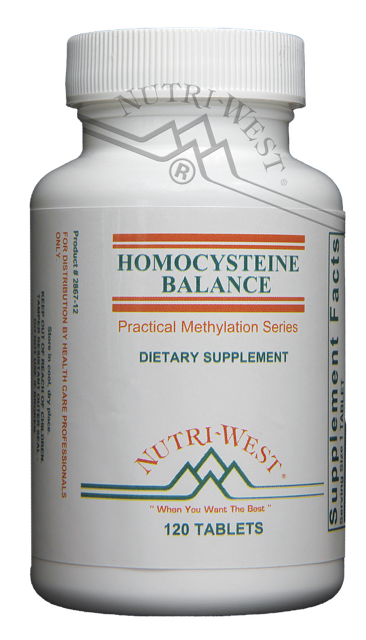 Nutri-West - Homocysteine Balance - 120 Tablets - The Oasis of Health