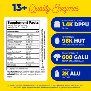 Enzymedica Digest Spectrum 120 Capsules - The Oasis of Health