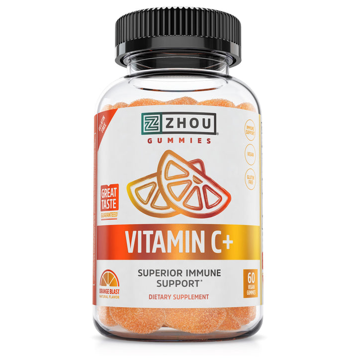 Vitamin C+ Gummies by Zhou Nutrition