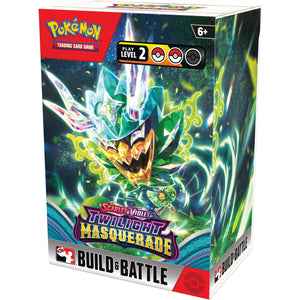 POKEMON TCG: SCARLET AND VIOLET TWILIGHT MASQUERADE BUILD AND BATTLE