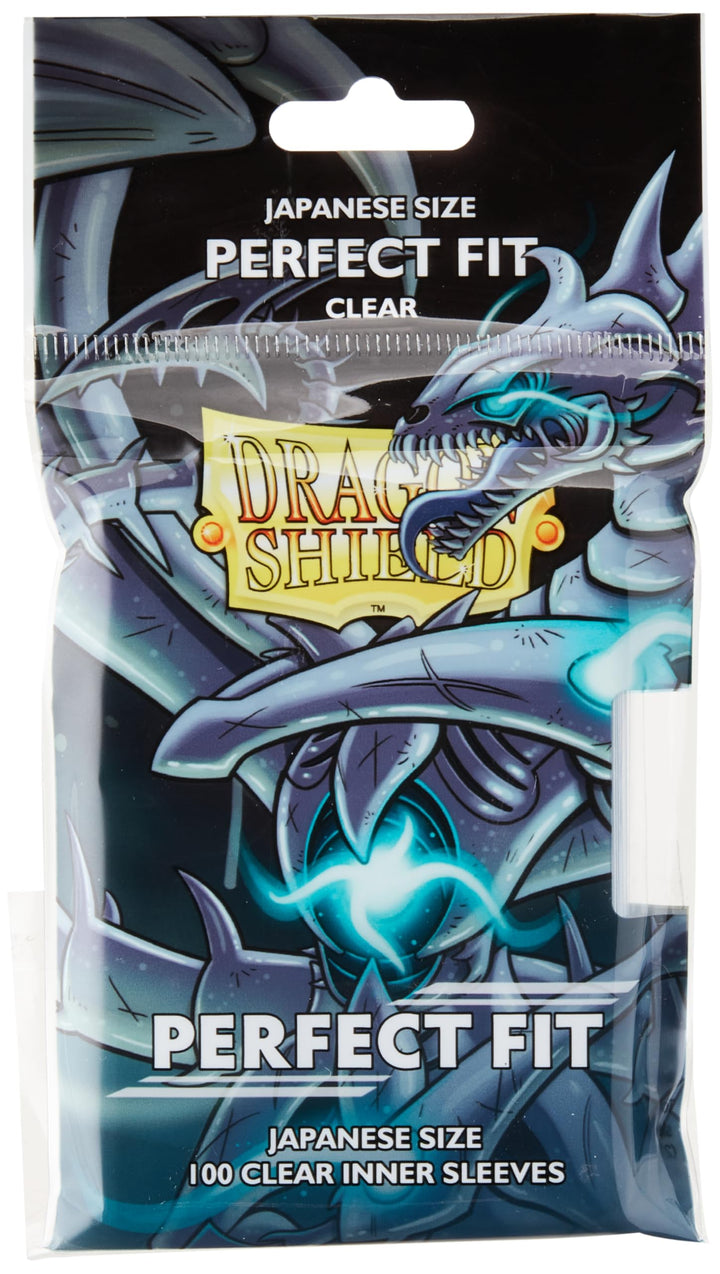 Dragon Shield Japanese Card Sleeves – Perfect Fit Toploaders Japanese Clear 100CT - MTG Card Sleeves are Smooth &amp; Tough – Compatible with Pokemon, Yugioh, &amp; Magic the Gathering Card Sleeves