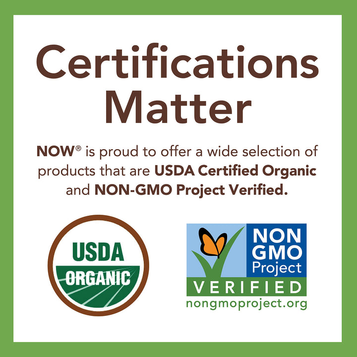 NOW Foods, Certified Organic Monk Fruit Liquid, Alcohol Free Glycerite Zero-Calorie Liquid Sweetener, Non-GMO, 2-Ounce