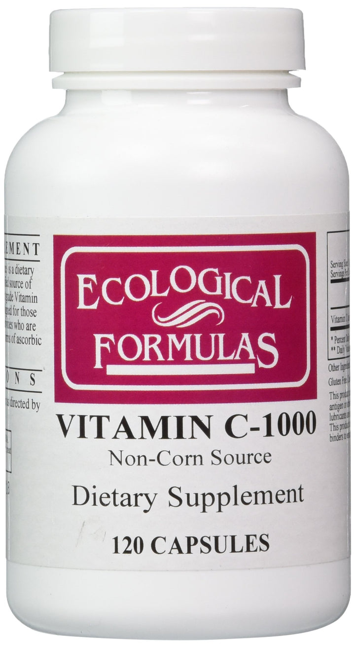 Ecological Formulas Vitamin C-1000 From Tapioca 120 capsules
