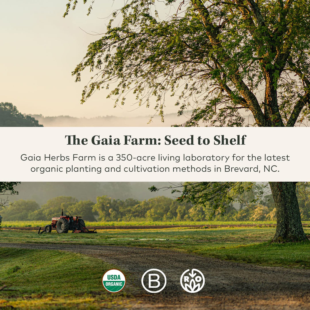 Gaia Herbs Menopause Support Daytime - Helps Support Hormone Balance &amp; Well-Being for Women* - with Vitex, Black Cohosh, St. John&