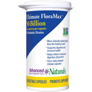 Advanced Naturals Ultimate FloraMax 50 Billion 60 Vcaps - The Oasis of Health