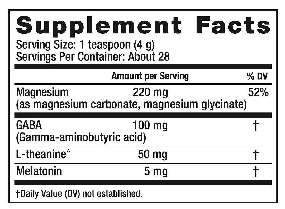 Natural Vitality Calm Sleep Drink Mix with Magnesium and Melatonin, Mixed Berry Flavor, 4 Ounces (Package May Vary)