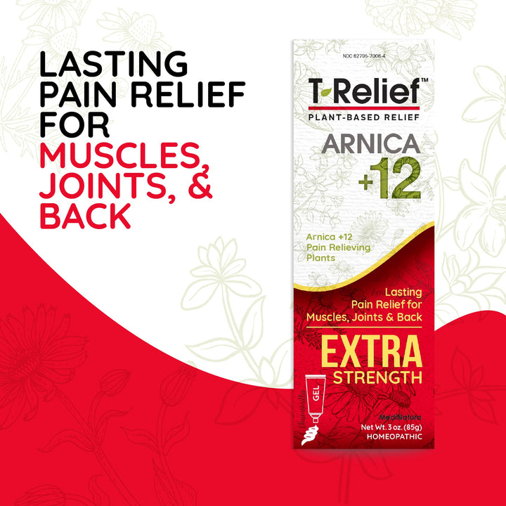 Medinatura T-Relief Arnica +12 Extra Strength Arthritis Pain Gel 3 oz