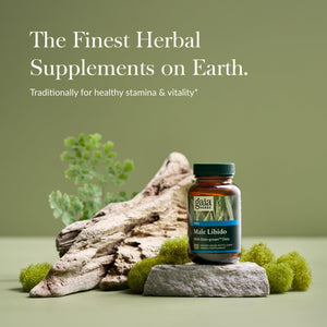 Gaia Herbs Male Libido - Herbal Supplement with Saw Palmetto, Horny Goat Weed, Maca & Oats - Supports Stamina, Vitality & Hormone Balance for Men - 60 Vegan Liquid Phyto-Capsules (20-Day Supply) - The Oasis of Health