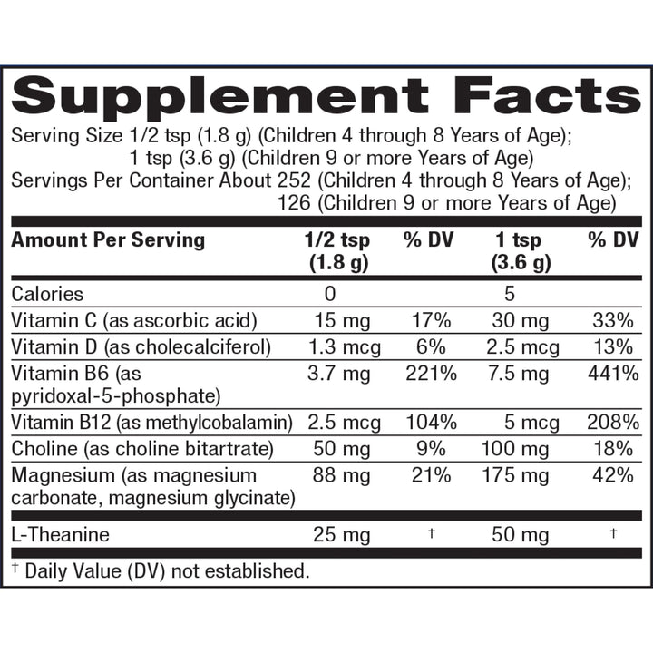 Natural Vitality Kids Calm Magnesium 16oz Powder | Mixed Berry Flavored Drink Mix Supplement | Supports a Balanced Mood and Healthy Development