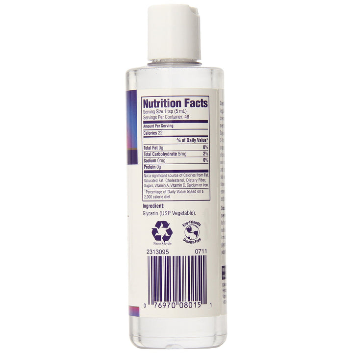 Heritage Store Vegetable Glycerin, 8 Ounce
