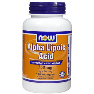 Now Foods Alpha Lipoic Acid 250 mg 120 Vcaps - 3043