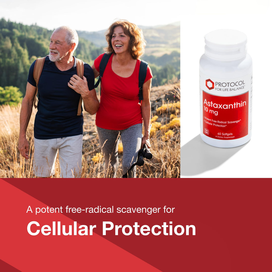 Protocol For Life Balance Astaxanthin 10 mg 60 Softgels - P2251