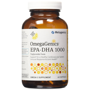 Metagenics OmegaGenics EPA-DHA 1000 Dietary Supplement, 60 Count - The Oasis of Health