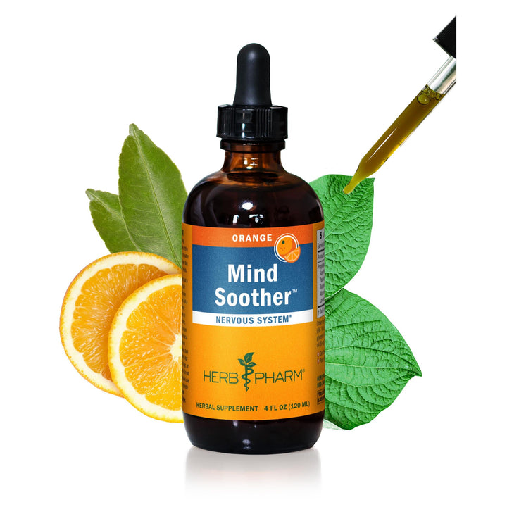 Herb Pharm Anxiety Soother Liquid Herbal Formula with Kava Extract and Holy Basil Essential Oil for Mild and Occasional Anxiety Support* - 4 Ounce - The Oasis of Health