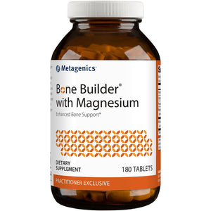 Metagenics Bone Builder with Magnesium Tablets with Calcium, Phosphorus and Vitamin D to Help Maintain Healthy Bone Density - 60 Servings - The Oasis of Health
