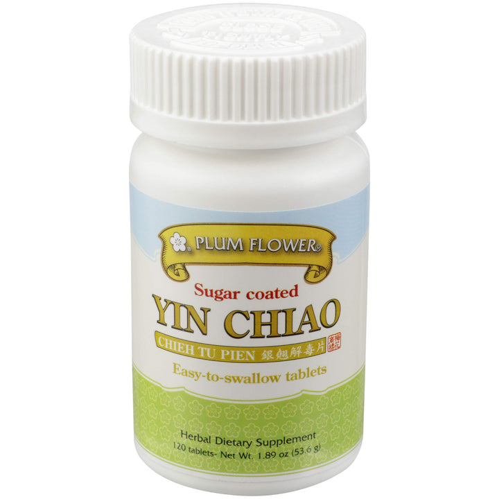 Plum Flower Yin Chiao - Sugar-coated 120 caplets by MayWay