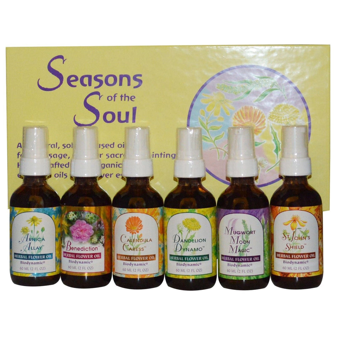 FLOWER ESSENCE SERVICES Seasons of the Soul Gift Set 2oz 6 PC