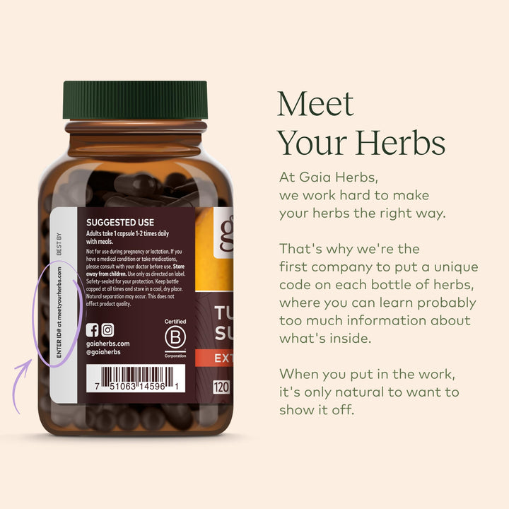 Gaia Herbs Saw Palmetto - Supports Healthy Prostate Function &amp; Urinary Health - Saw Palmetto &amp; Sunflower Seed Lecithin to Support Men&