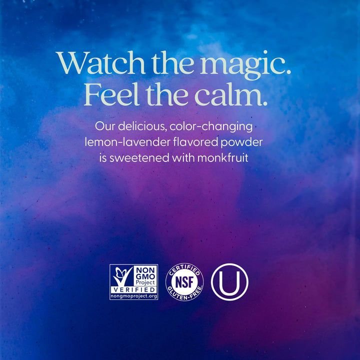 New Chapter Magnesium Glycinate + L-Theanine Supplement Powder, with 325 mg Magnesium &amp; L-Theanine 200 mg for Calm, Focus, Mental Clarity, Muscle Relaxation &amp; Cortisol Balance*, 30 Servings