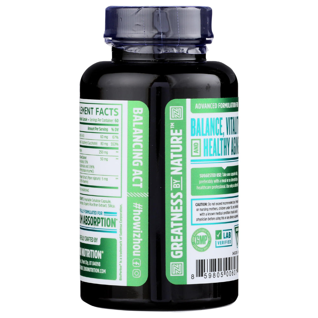 Zhou Nutrition Dim Active 60Ct, 60 Ct