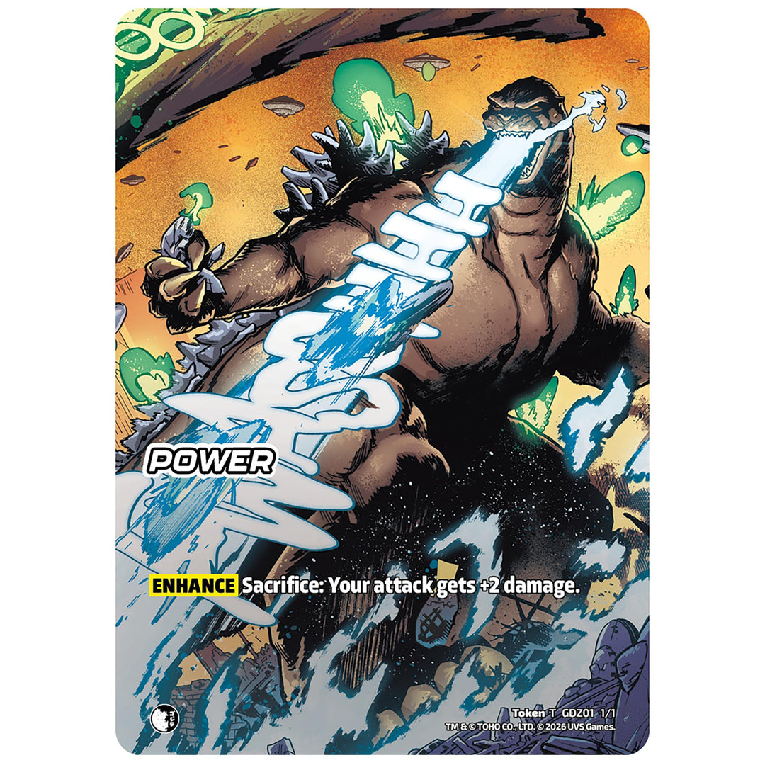 UniVersus: Godzilla: Reign of Kaiju - Booster Display - 24 Packs (11 Cards Each), Kaiju Battle Deck-Building, Collectible Card Game, Randomly Assorted