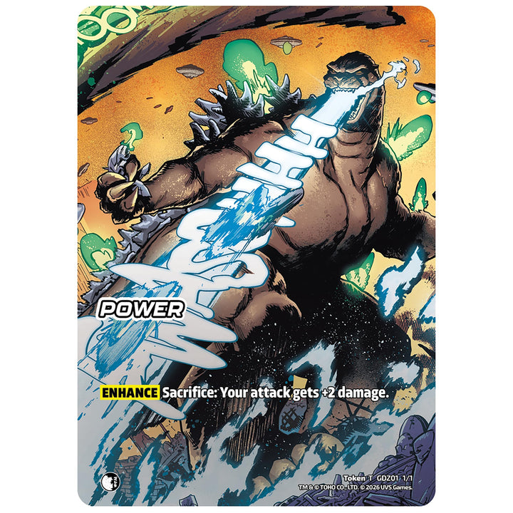 UniVersus: Godzilla: Reign of Kaiju - Booster Display - 24 Packs (11 Cards Each), Kaiju Battle Deck-Building, Collectible Card Game, Randomly Assorted
