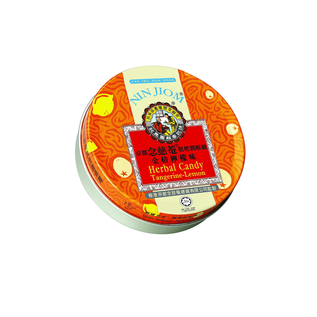 Nin Jiom Herbal Candy - Tangerine-Lemon 60GM