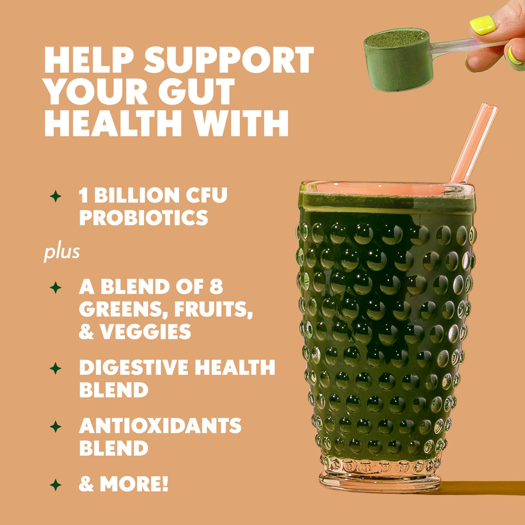Amazing Grass Super Greens+ Protein Powder, Chocolate – 10g Plant-Based Protein, Supports Digestion &amp; Immune System, Organic Greens Blend, 10 Servings