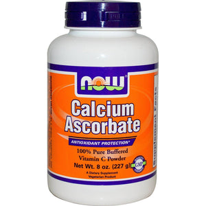 NOW Foods Calcium Ascorbate Powder - 8 oz - The Oasis of Health