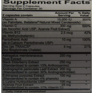 Dark Slate Gray Ortho Molecular Viracid 60 Capsules