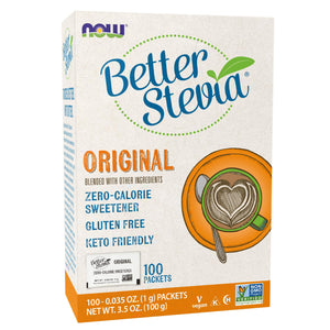 Now Real Foods BetterStevia 100 Packets - 6957