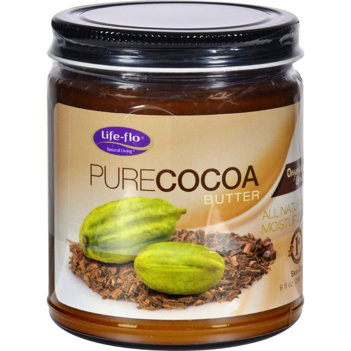LIFE FLO COCOA BUTTER,PURE, 9 OZ